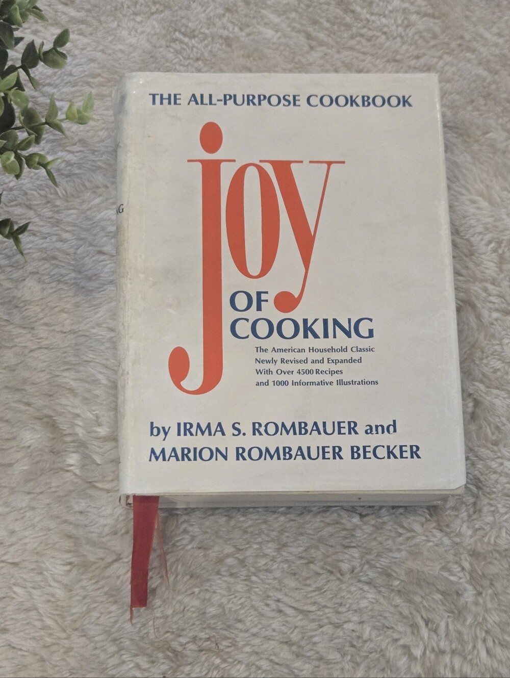 Joy of Cooking Vintage Hardcover Cookbook with Dust Jacket